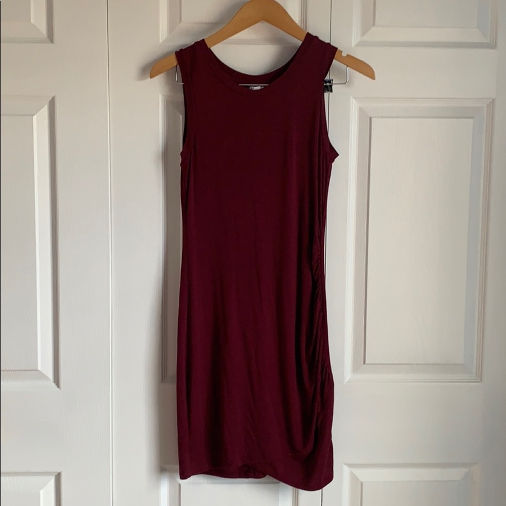 ‼️2/ $20‼️ Tight maroon halter dress